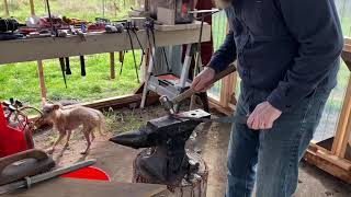 Forging In a Long Taper