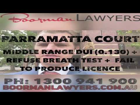 Video thumbnail: Parramatta Drink Driving Court Video: Parramatta Court DUI Video (NSW)