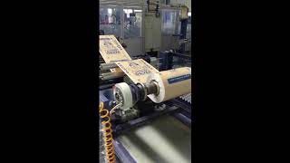 Automatic Block Bottom Valve Cement PP Woven Sack Making Machine
