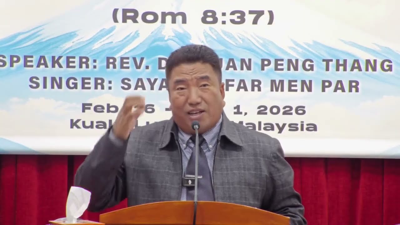 Camping Speaker Rev. DR. Tuan Peng Thang '