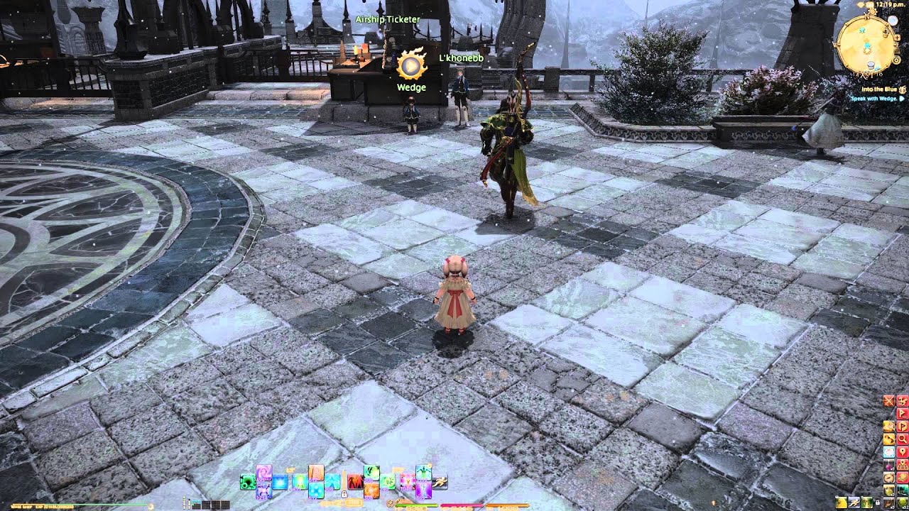 Ffxiv Heavensward Msq 68 Into The Blue 06 26 15 Youtube