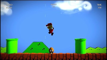 Project Spark Community game: Super Mario Brothers World 1-1