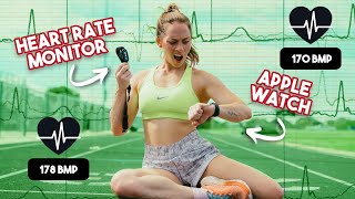 Comparing My Apple Watch vs Polar HR Monitor | Heart Rate Training