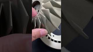 Watch a 7075 Aluminum Impeller Come to Life | 5-Axis CNC Machining #impeller #cnc #aluminum #turbine