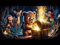 नन्हा भालू गोलू और असली खजाना 🐻 | Hindi Moral Story for Kids | Adventure Story