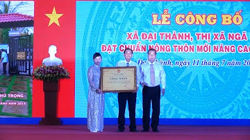 Hậu Giang công nhận xã đầu tiên đạt chuẩn nông thôn mới nâng cao