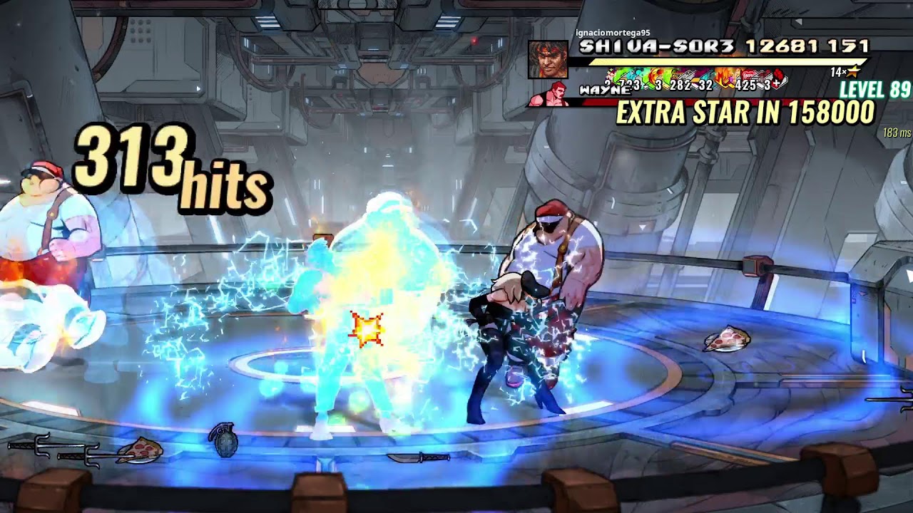 Streets of Rage 4 REIGNITED | ROO X SHIVA(SOR3) | LVL 89 #reccomended