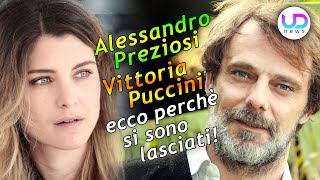 Alessandro Preziosi e Vittoria Puccini: Ecco Perchè Si Sono Lasciati!