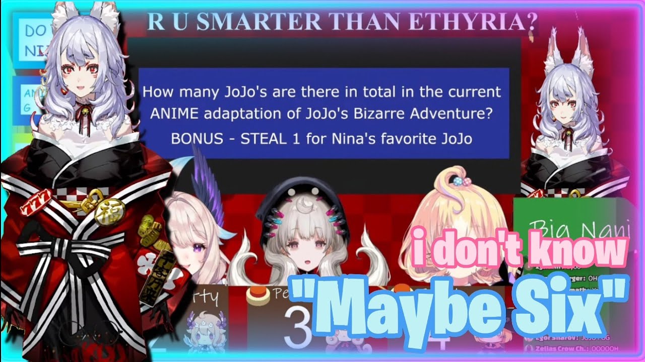 Ethyria Funny Game Show NIJISANJI EN Nina Kosaka YouTube Ethyria Funny Game Show NIJISANJI EN Nina Kosaka YouTube