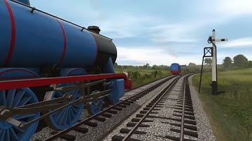 Gordon Runs Over Thomas [Deltarune Parody] (Trainz Remake)