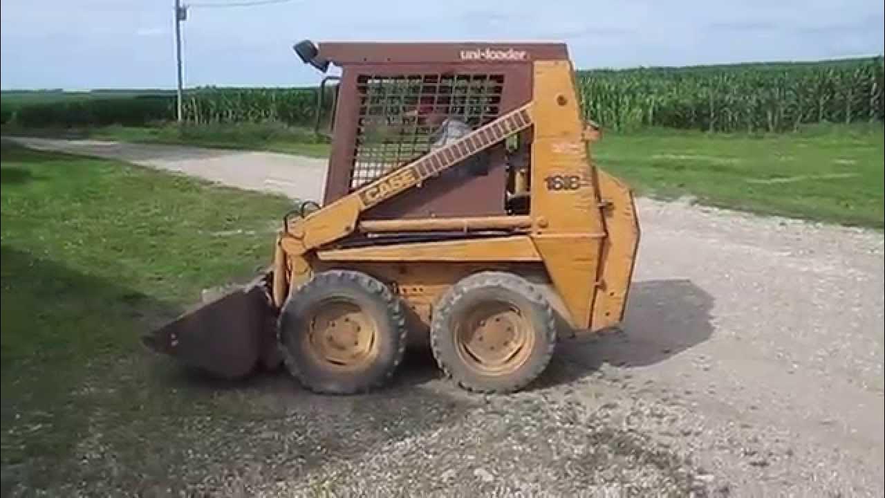 Case International 1818 UniLoader Skid Steer YouTube