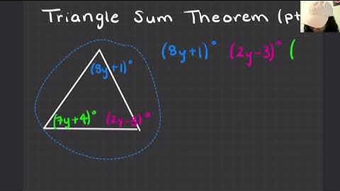 Triangle Sum Theorem (Part 2) - Geometry