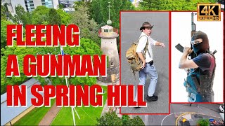 Fleeing a GUNMAN in SPRING HILL!