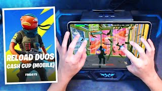 FORTNITE RELOAD PLATFORM CASH CUP ON MOBILE! (Fortnite iOS)