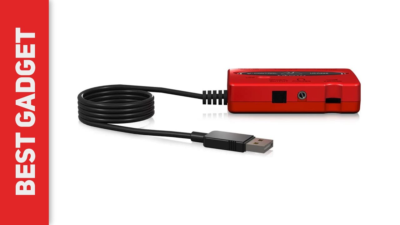 The Best Audio Interface Behringer UControl UCA222 Review YouTube