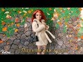 DIY: coat for dolls Barbie / Пальто за 30 минут для кукол Барби