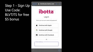Ibotta Tutorial and Referral Code