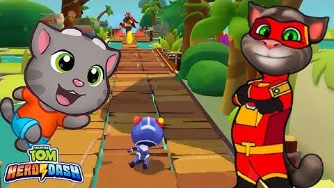 Talking Tom Hero Dash  -  Titanium Tom  - full screen walkthrough bosses  - Android iOS Gameplays