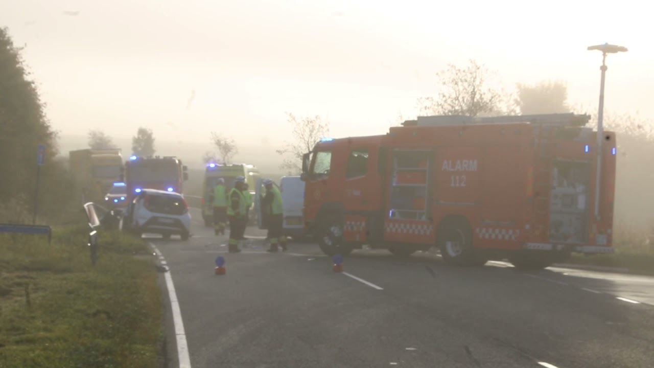 Uheld i Borup - personbil og kassevogn impliceret