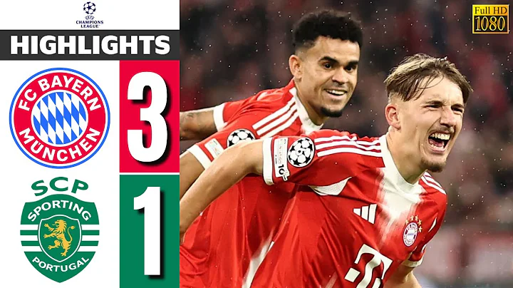 FC Bayern Munich vs Sporting CP (3-1) Highlights - Champions League 2025/26
