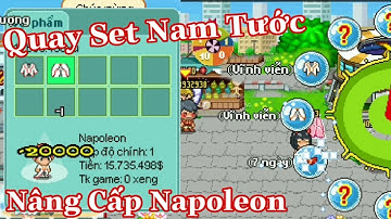 [Avatar 2D] 23m Xu Quay Set Nam Trước Và Nâng Cấp Napoleon - Phiên Bản Quay Số, Mua Đá