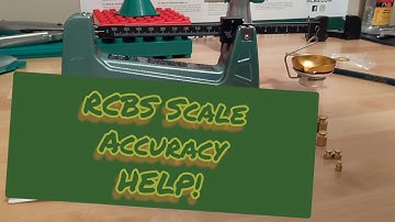 RCBS M500 scale accuracy problem