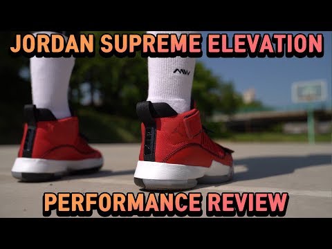 나이키 농구화 조던 슈프림 엘리베이션 착화 리뷰 ( JORDAN SUPREME ELEVATION PERFORMANCE REVIEW)