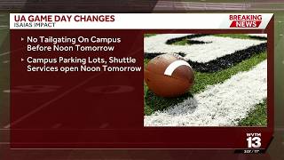 Police: Trump cancels plans to attend Alabama-Georgia game as Isaias nears