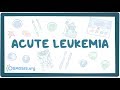 Acute myeloid & lymphoblastic leukemia - causes, symptoms & pathology