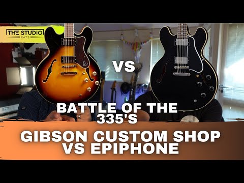 【みなみ】Epiphone dot vs Gibson 335 Dot vs Epiphone Dot - YouTube