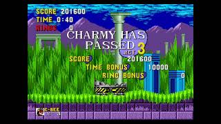 Lets Play Charmy Bee in Sonic 1! Like, most of it. (2/3)