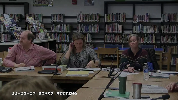 11-13-2017 School Board Meeting