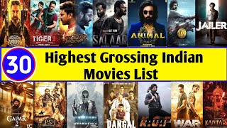 Top 30 Highest Grossing Indian Movies List | Top 30 Telugu Movies Of All Time