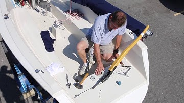 Ideal 18 Removing Rudder