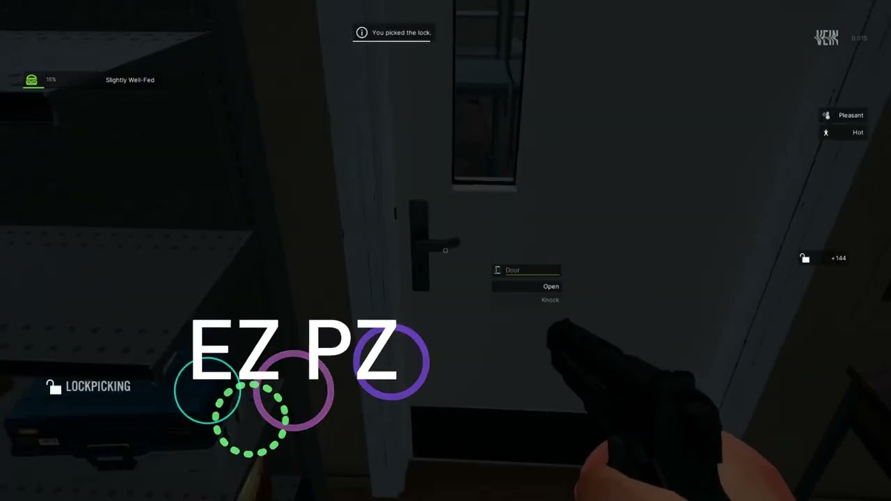 How to pick locks in VEIN