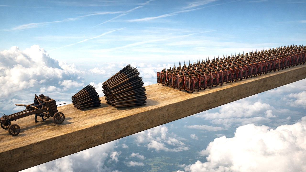 165 SHIELD BEARERS vs EVERY GOD (Sky Bridge Map) - Totally Accurate Battle Simulator TABS