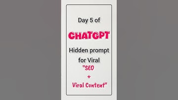 Day 5 - Best AI Prompt for Content Writing | Free Article Generator 💻
