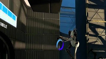 Portal 2 in slow motion [3D], 60 fps - Par Nicotine225