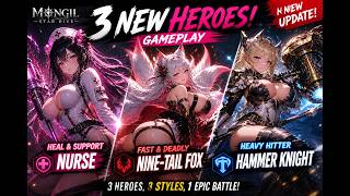 3 NEW HEROES ARE INSANE 🔥 Nurse, Fox &amp; Hammer Knight | Gameplay part 003