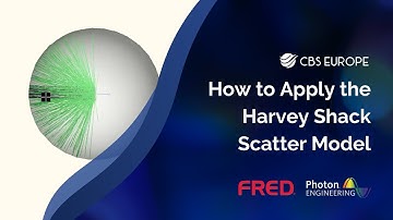 How to Apply the Harvey Shack Scatter Model