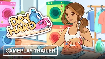 Dry Hard: Laundry Simulator - Gameplay Trailer (Steam)