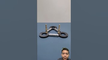 This Magnetic Triangle Trick Will Blow Your Mind! 🧲⚡ | Science Experiment Explained