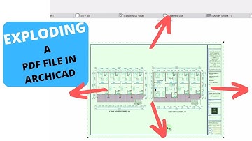 Exploding Pdf file in ArchiCad23