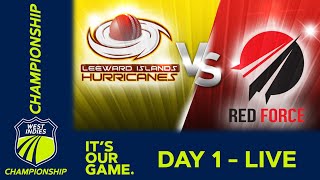 🔴 LIVE Leeward Islands v Trinidad \& Tobago - Day 1 | West Indies Championship 2024 | Weds 21st Feb