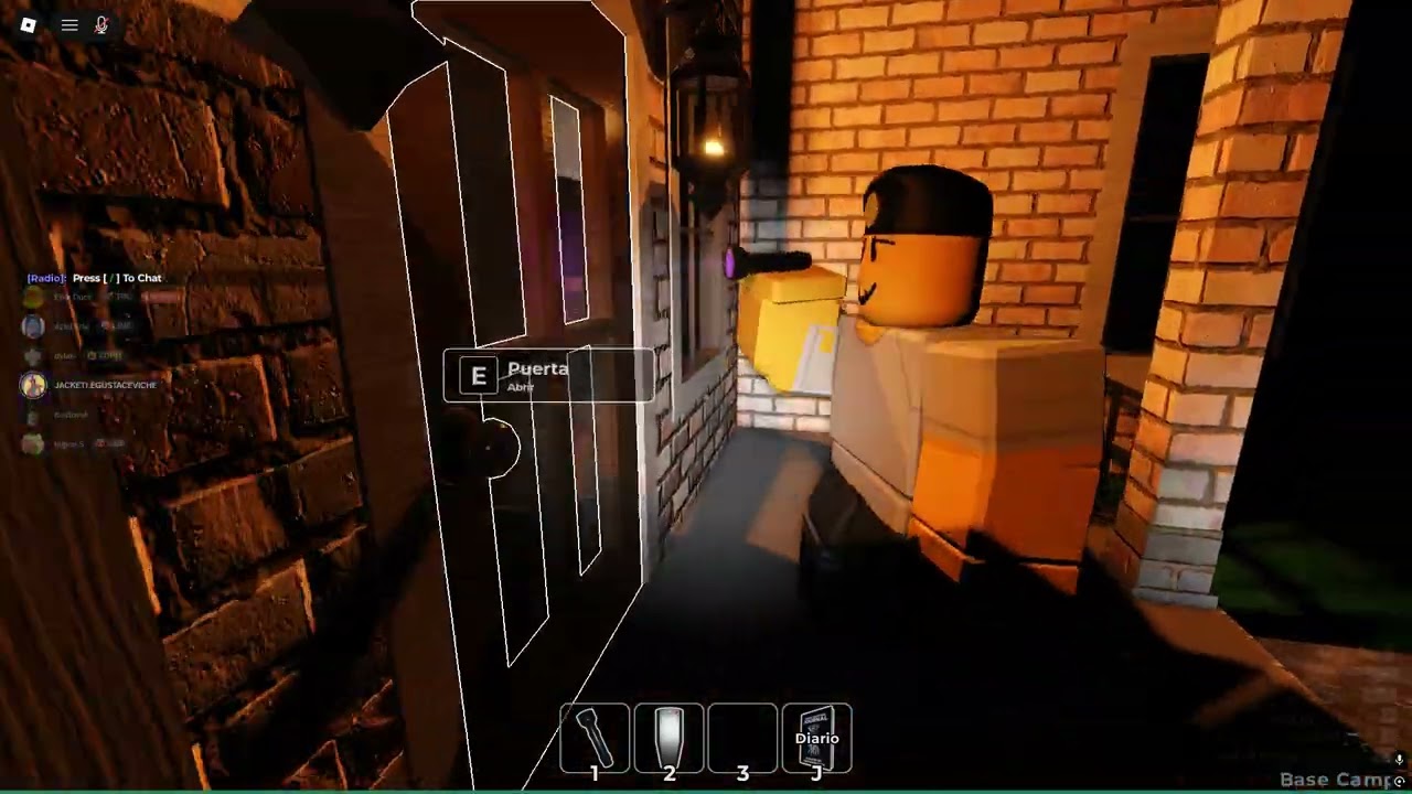 Jugando al phasmophobia del roblox llamado demonology