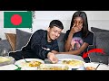 TRYING BANGLADESHI FOOD FOR THE FIRST TIME👀😳 **Biriyani, Gulab Jamun and More**