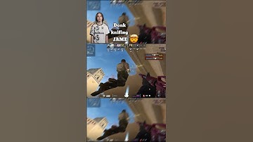 Donk knifing Jame EU Faceit W Magnojez and sh1ro #counterstrike #cs2 #csgo #gaming