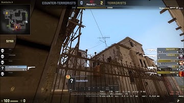 CS:GO - Fail smoke... kinda... 1v5 ninja defuse...April 5 2016 r3 esea match 6477407