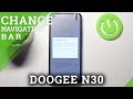 How to Change Navigation Bar to Gestures in DOOGEE N30 – Set Up Navigation Bar