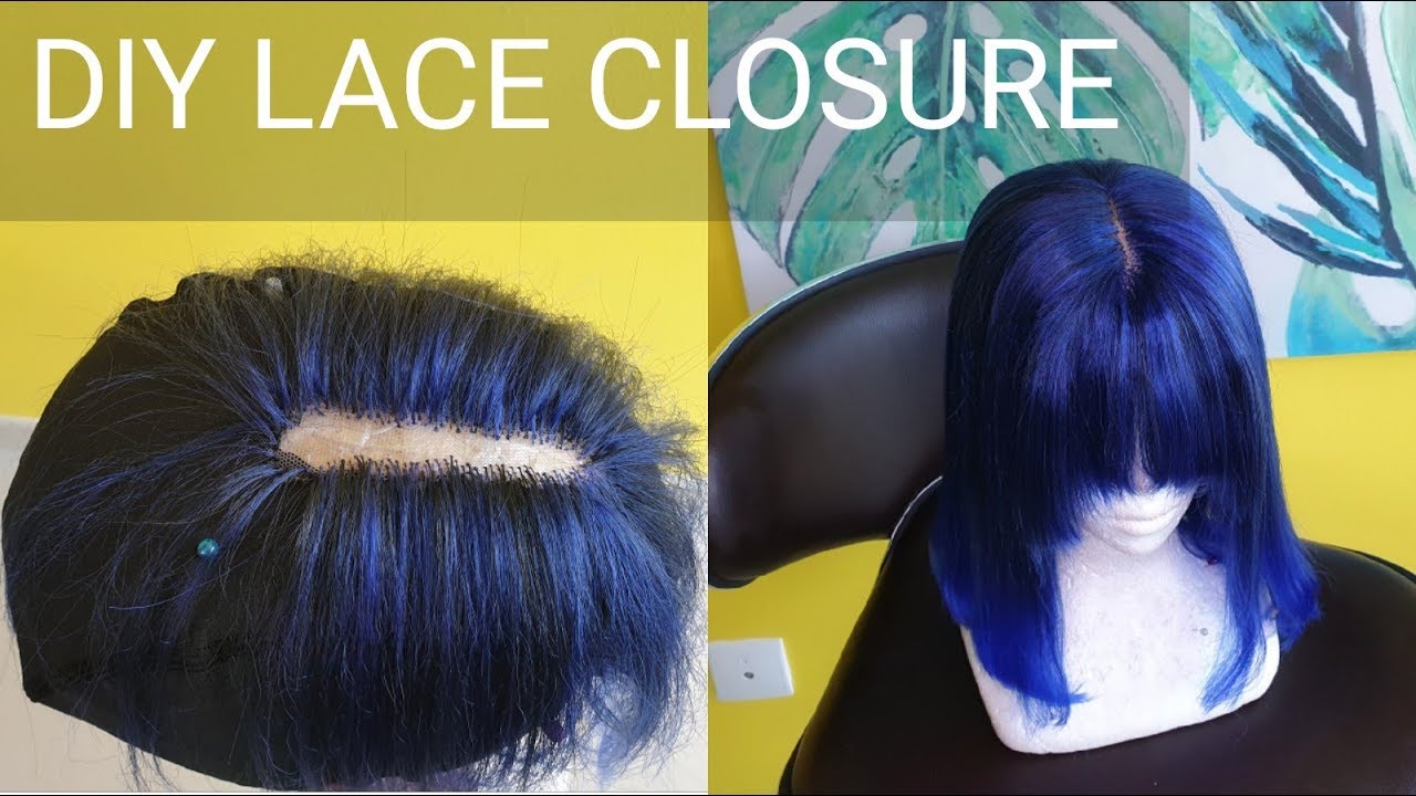 HOW TO: DIY LACE CLOSURE USING A SMALL LATCH HOOK